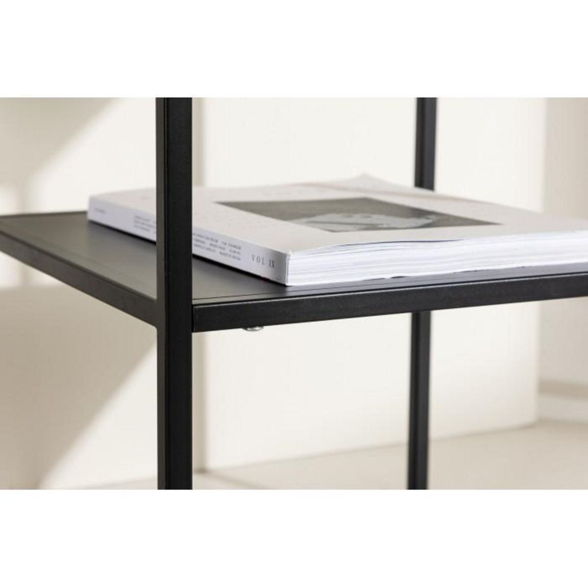 Paris Prix Table d'Appoint Design  Sao Paulo  55cm Noir