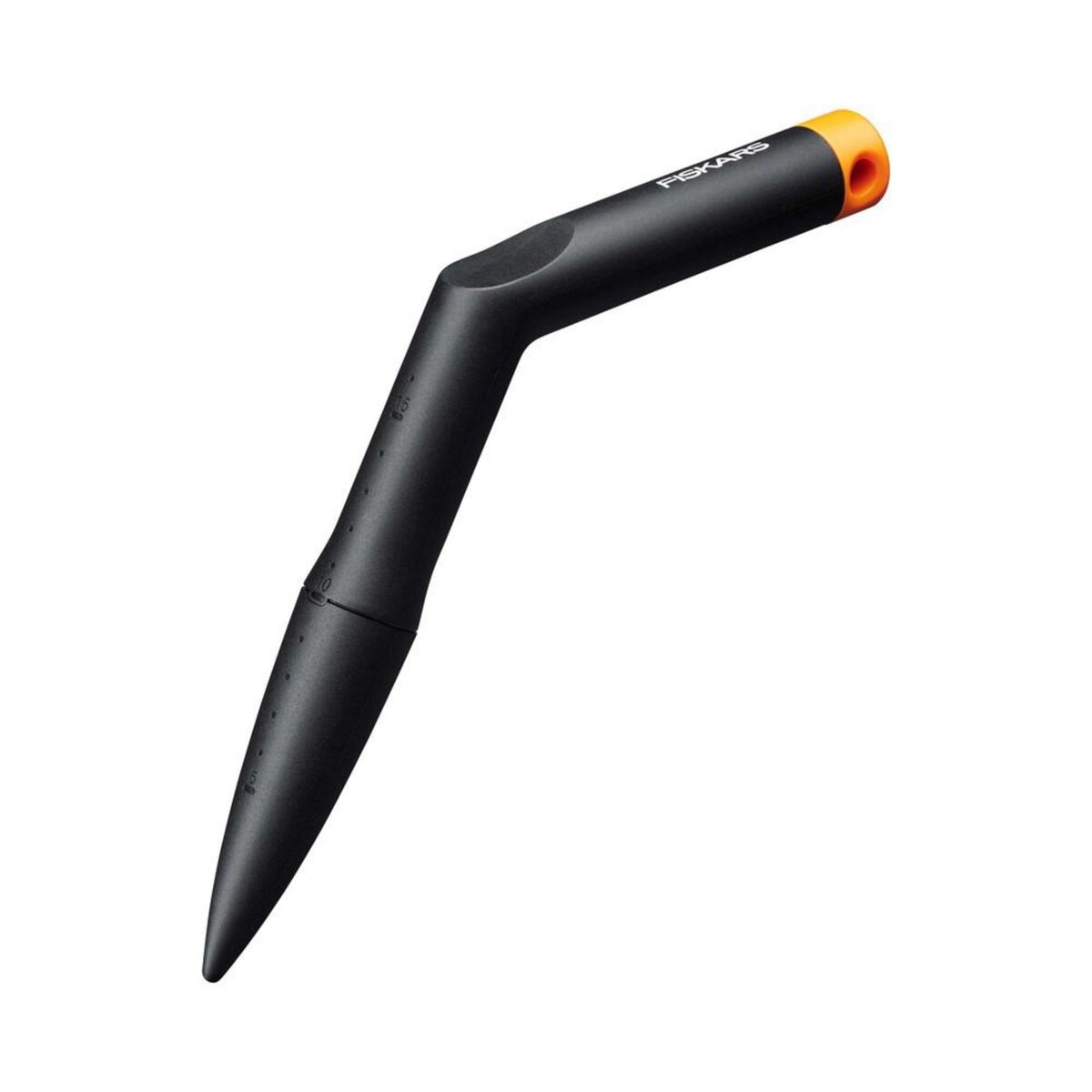 Fiskars Plantoir Solid - profondeur 150 mm - échelle de mesure - poignée en L - FiberComp