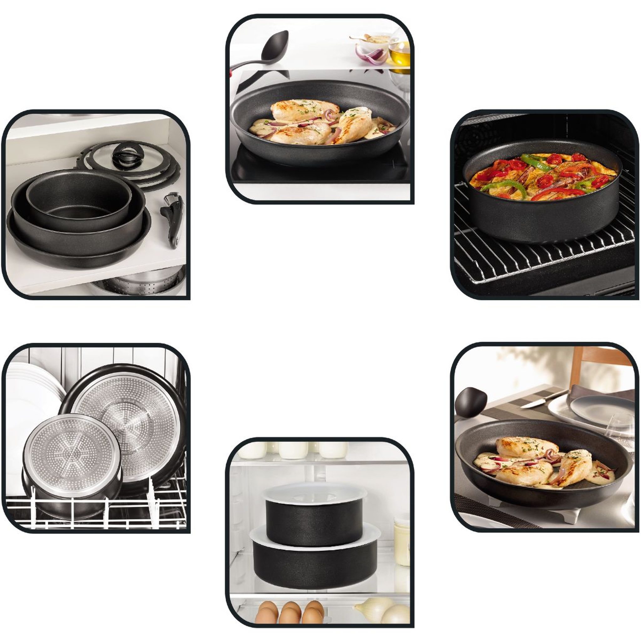 Voir la diapositive 2 : TEFAL Casserole Ingenio expertise diam 20 cm L6503002