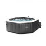 Voir la diapositive 1 : INTEX Spa gonflable INTEX - Carbone - 201 x 71 cm - 4 places - Octogonal - 28458EX