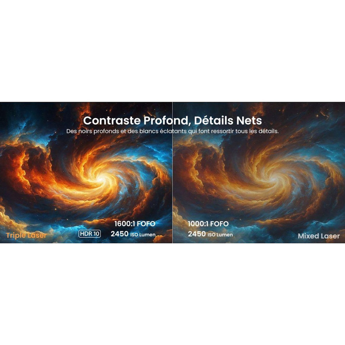 JMGO Vidéoprojecteur home cinéma N1S Infinity 4K