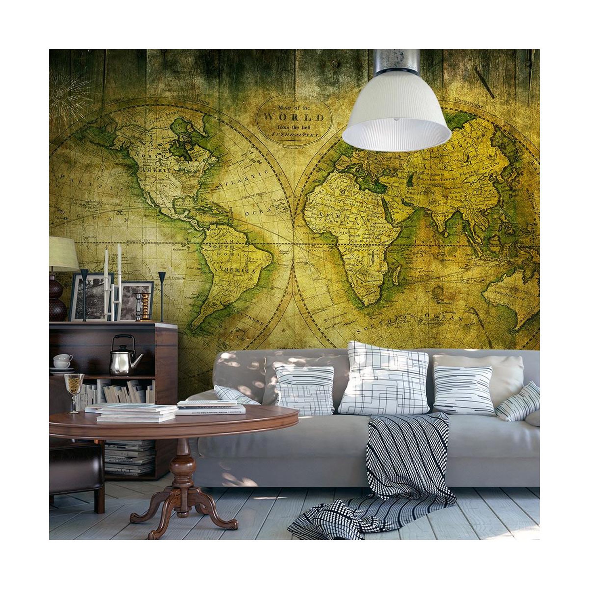 Paris Prix Papier peint  journey through the old world. Coloris disponibles : Multicolore