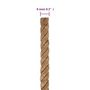 Voir la diapositive 6 : VIDAXL Corde de jute 100 m de long 8 mm d'epaisseur