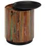 Voir la diapositive 4 : VIDAXL Table basse 38x45 cm Bois de recuperation massif