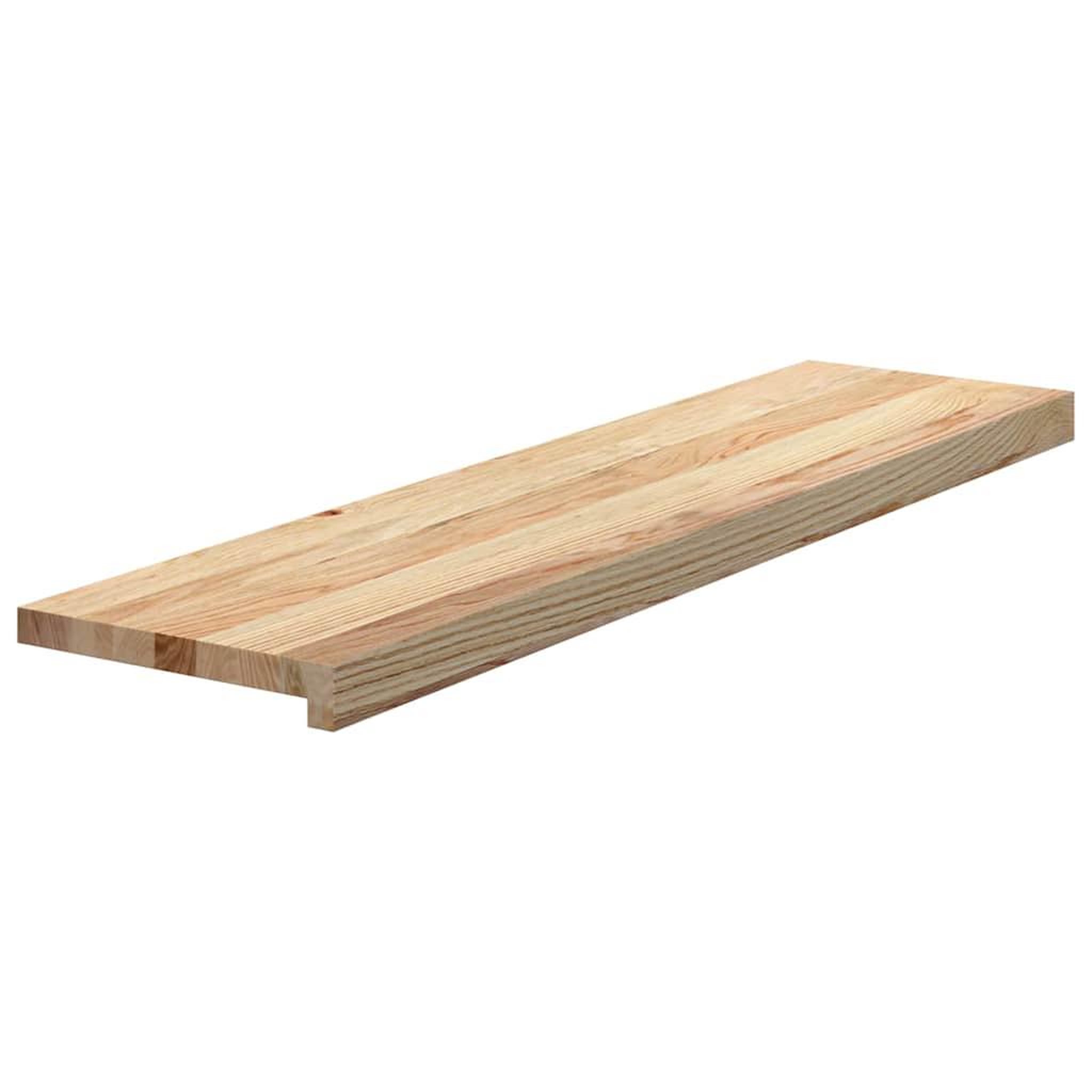 Voir la diapositive 3 : VIDAXL Marches d'escalier 8pcs non traite 100x25x2cm bois chene massif