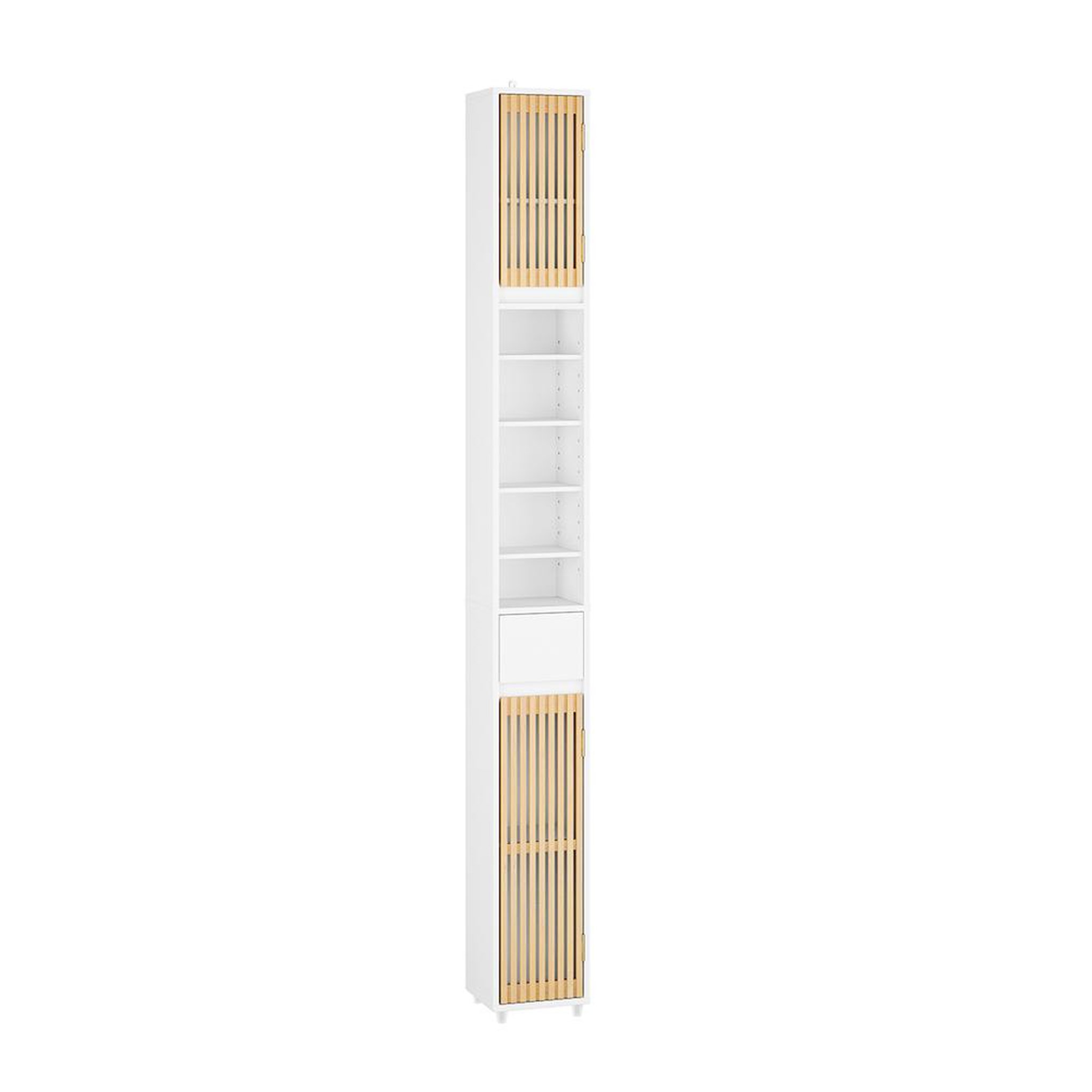 Voir la diapositive 1 : SOBUY SoBuy - Colonne De Salle De Bain à un tiroir - Moderne - BZR34