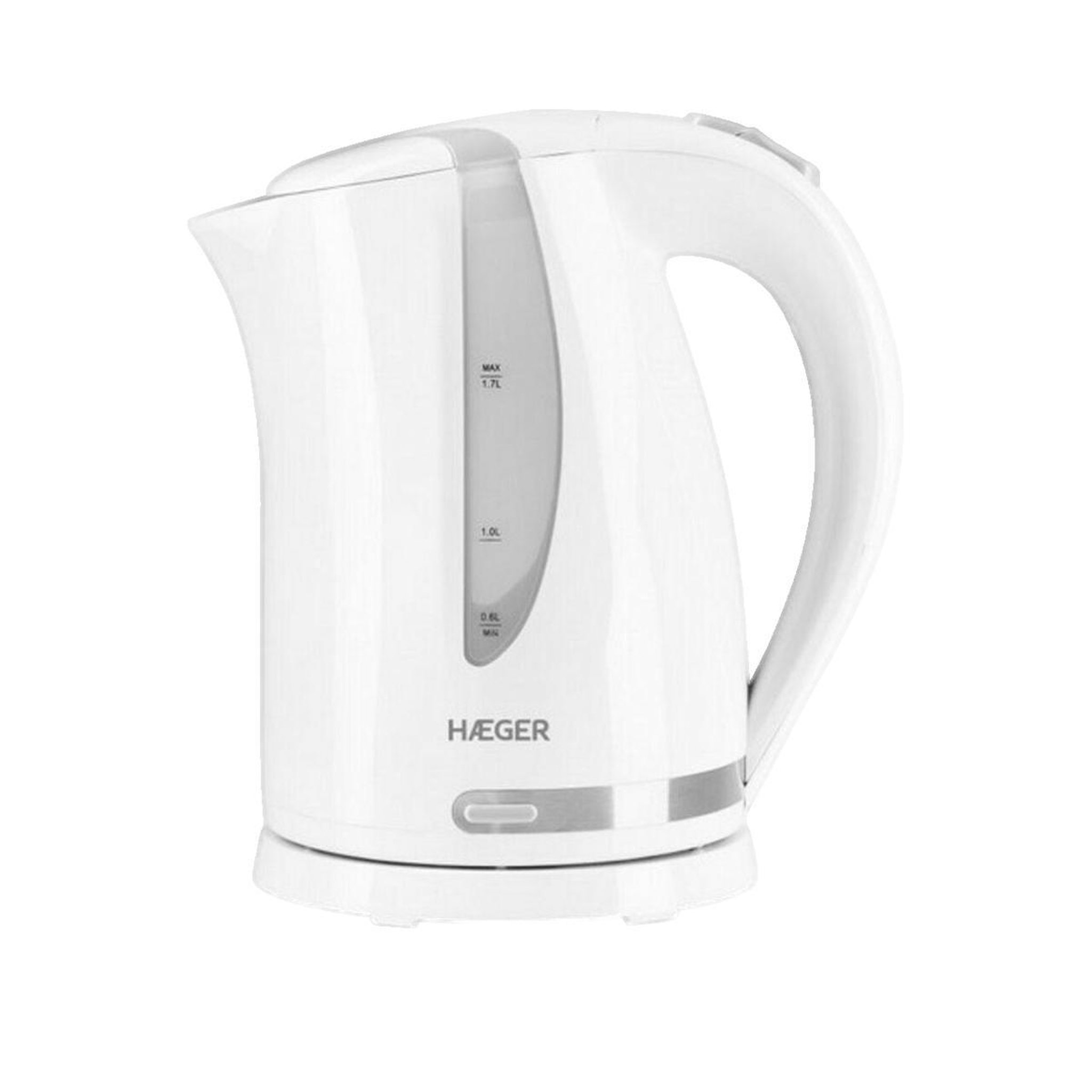 HAGER Bouilloire Haeger Whiteness 1.7 L Blanc