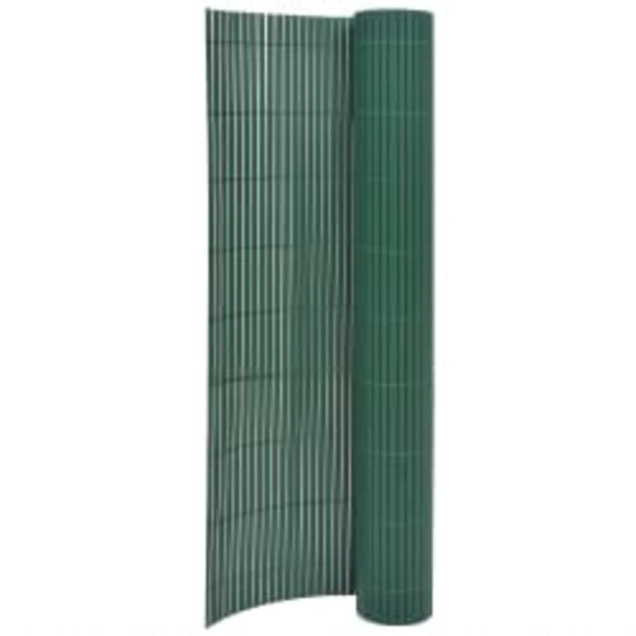 VIDAXL Cloture de jardin double face 110x400 cm Vert