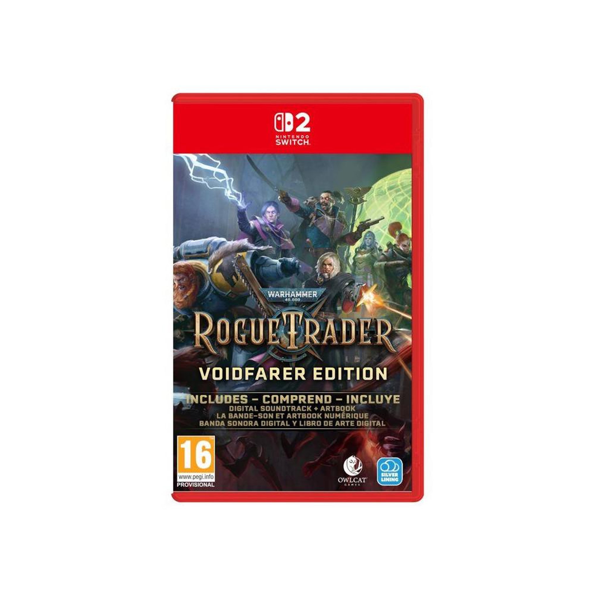 Just for games Jeu Nintendo Switch 2 Warhammer 40,000 : Rogue Trader, Édition Voidfarer