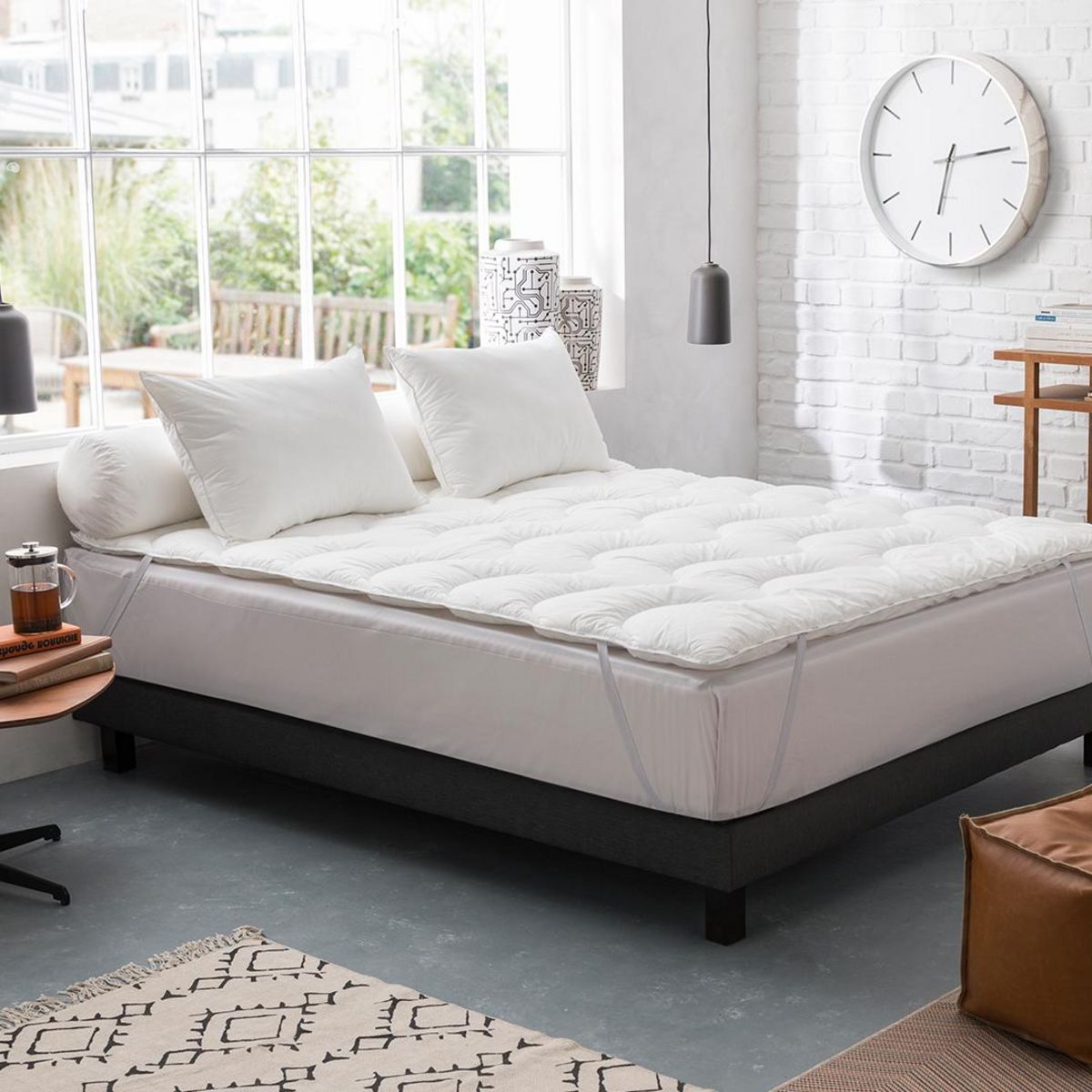 DODO Surmatelas Highperformance luxueux Anti-Acariens