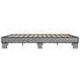 Voir la diapositive 5 : VIDAXL Cadre de lit sans matelas sonoma gris 200x200 cm