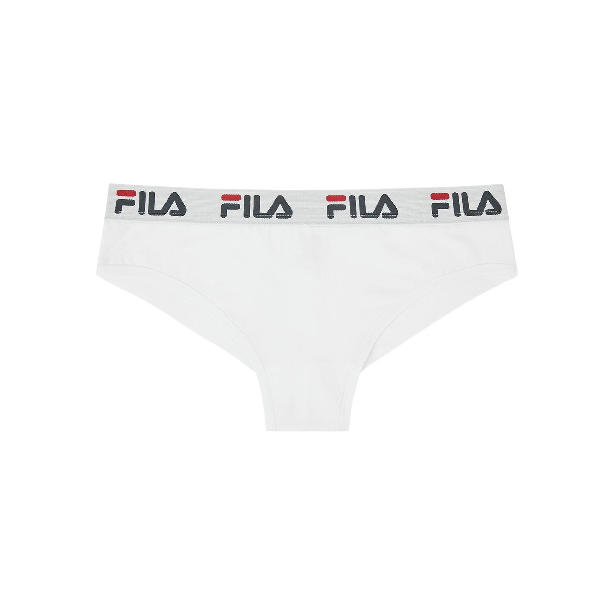 Voir la diapositive 1 : FILA Slip brésilien coton femme Uni FU6067