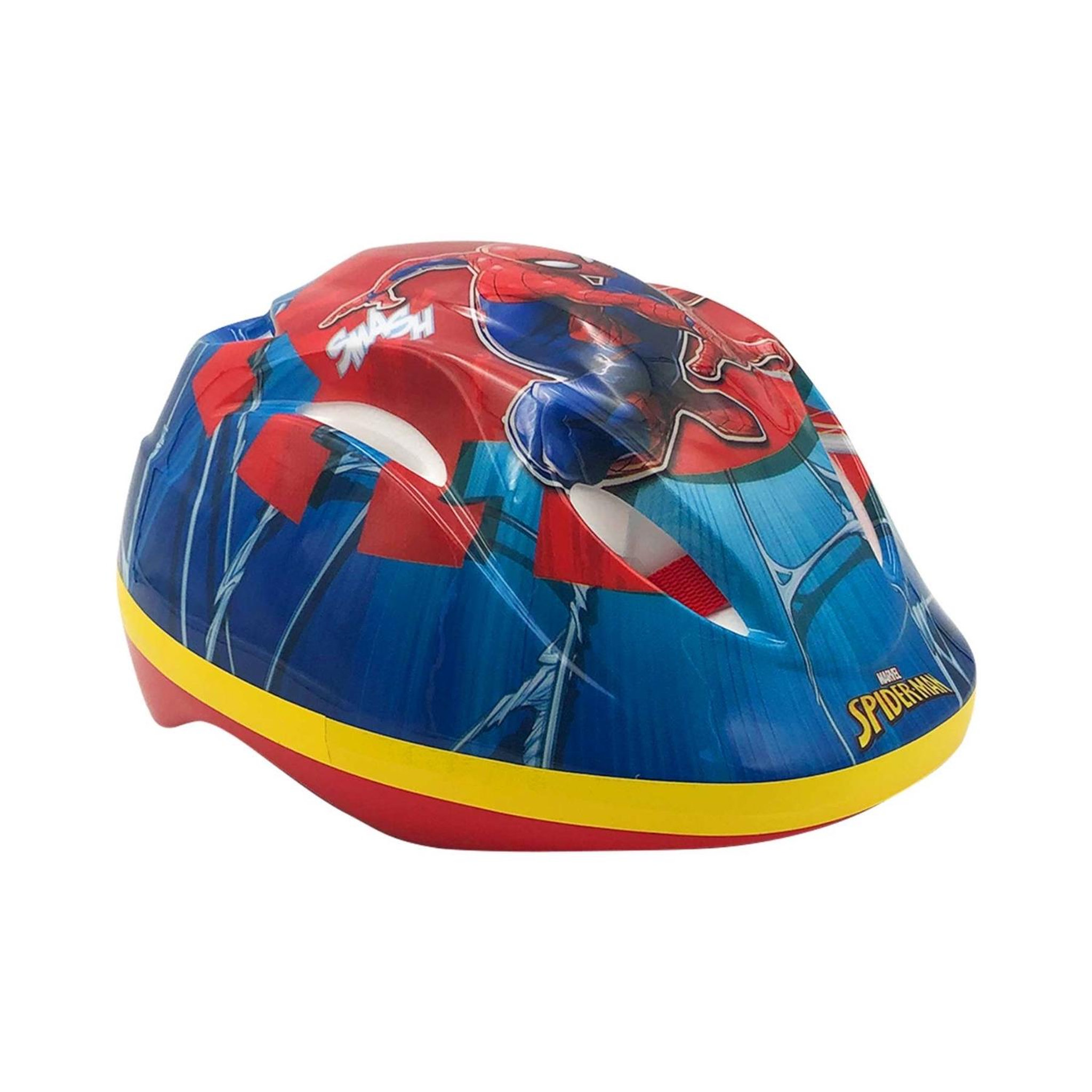 VOLARE Casque de vélo Marvel Spiderman Bleu Rouge 51 - 55 cm