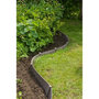 Voir la diapositive 5 : NATURE Bordure de jardin - NATURE - H15 cm x 10 m - Polyéthylene recyclé - Terre cuite