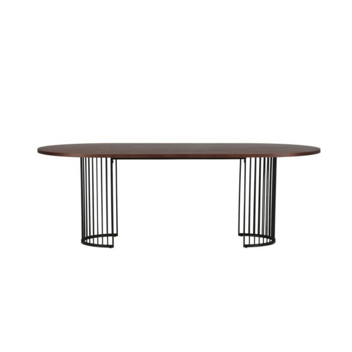Paris Prix Table à Manger Ovale  Hamneskär  220cm Noyer