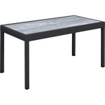 Habitat et Jardin Table jardin en aluminium extensible  Lagos  - 200/320 x 105 x 76 cm - Gris