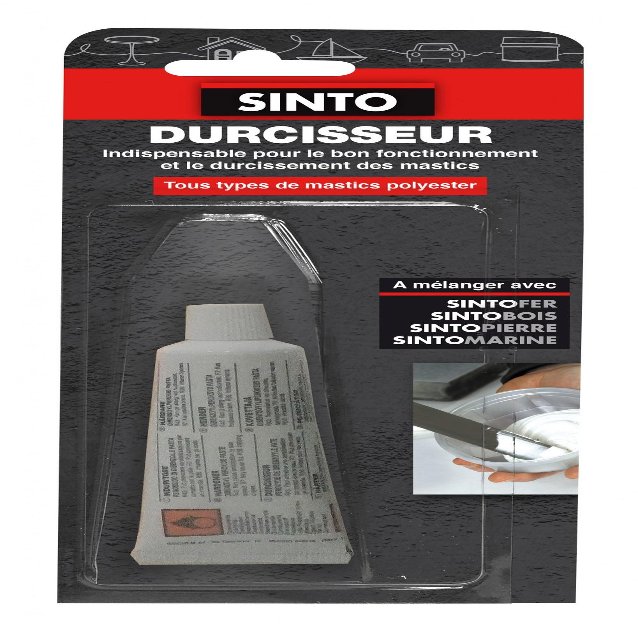 CENTRALE BRICO Durcisseur Sinto materiaux SINTO, 30 g
