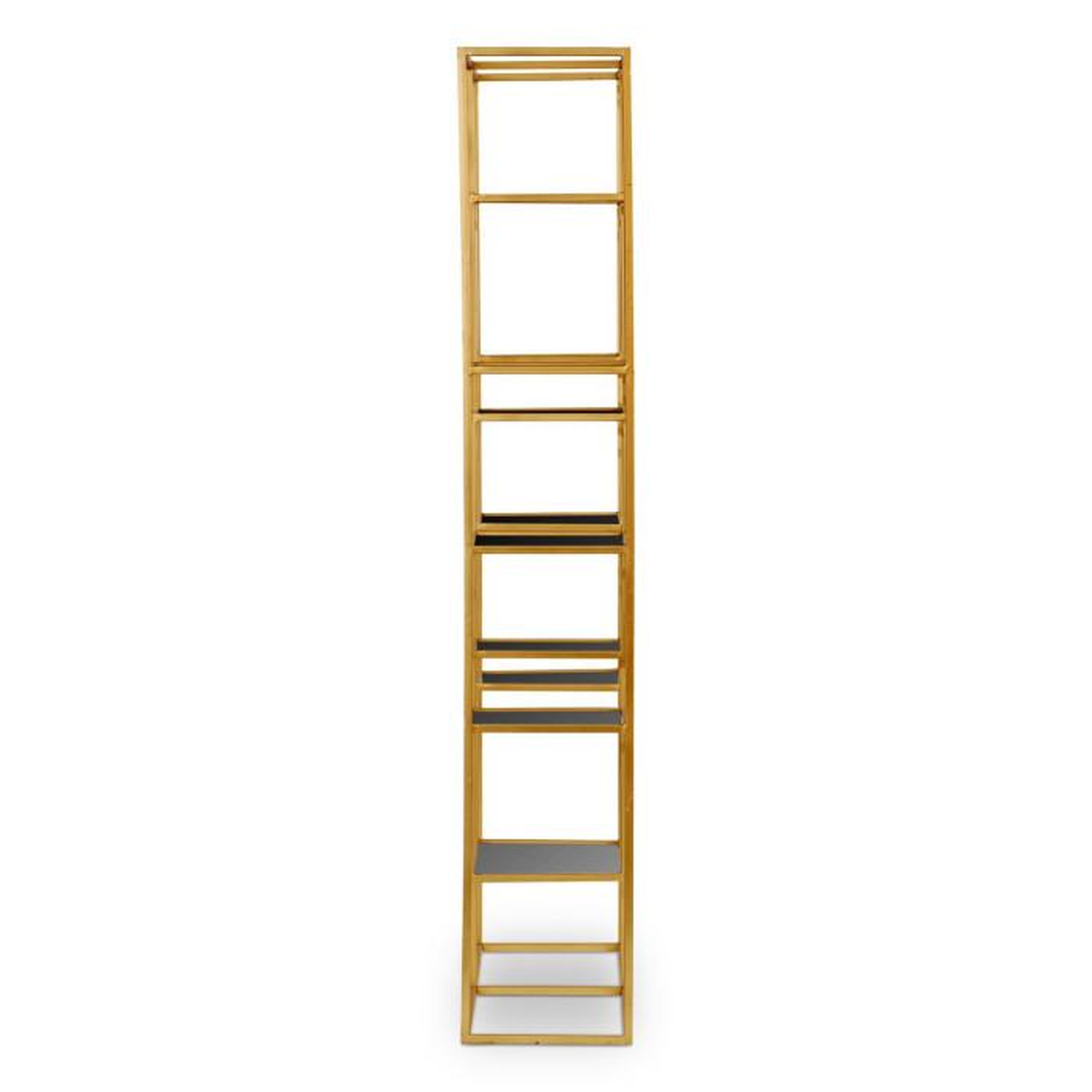 Voir la diapositive 3 : Paris Prix Étagère Design en Verre  Barad  175cm Or