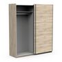 Voir la diapositive 7 : Armoire 2 portes coulissantes L180 cm THIBAULT
