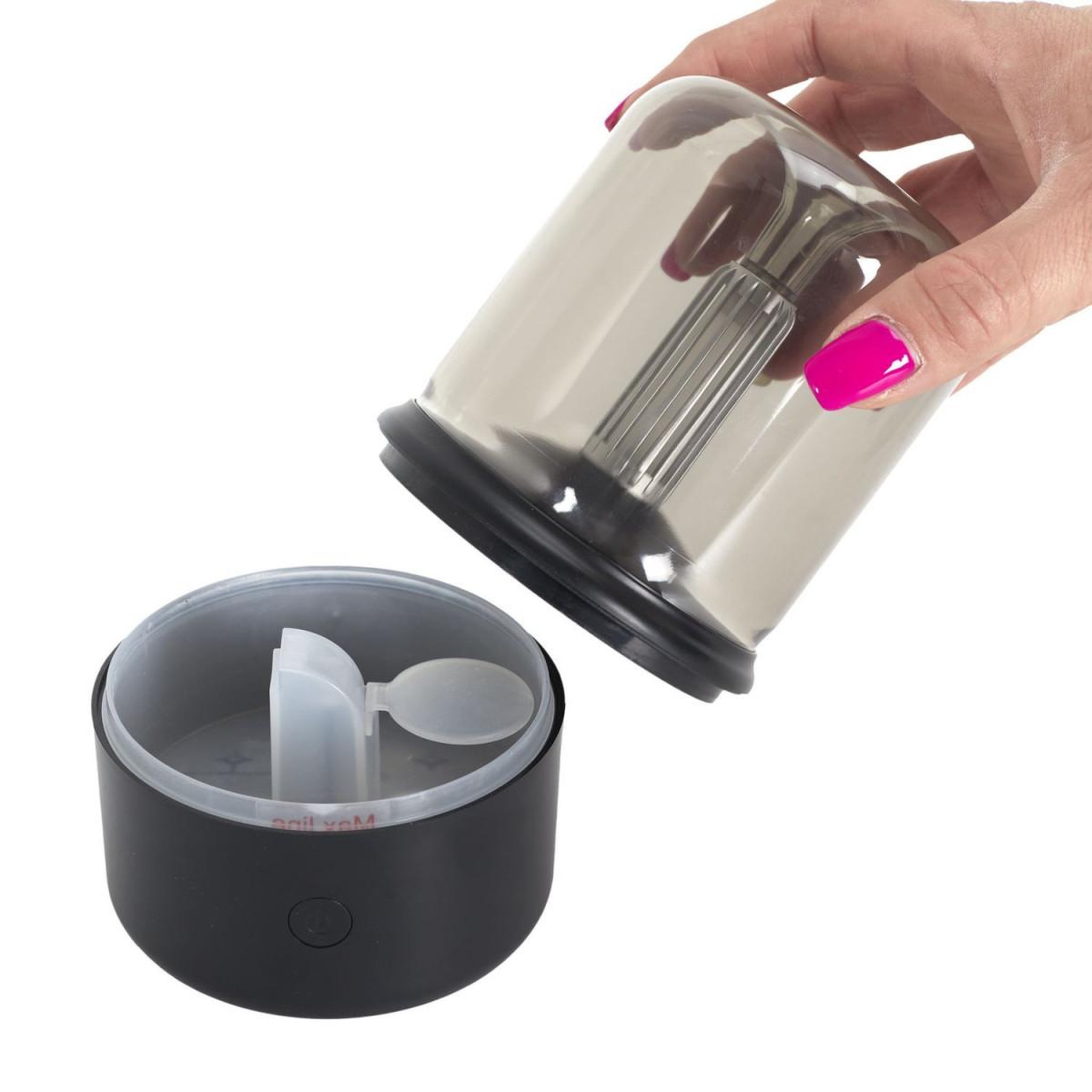 Voir la diapositive 6 : The Home Deco Factory Diffuseur d'huiles essentielles  lounge  15cm noir