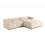 Voir la diapositive 2 : LISA DESIGN Ela - canapé d'angle droit 4 places - en fausse fourrure