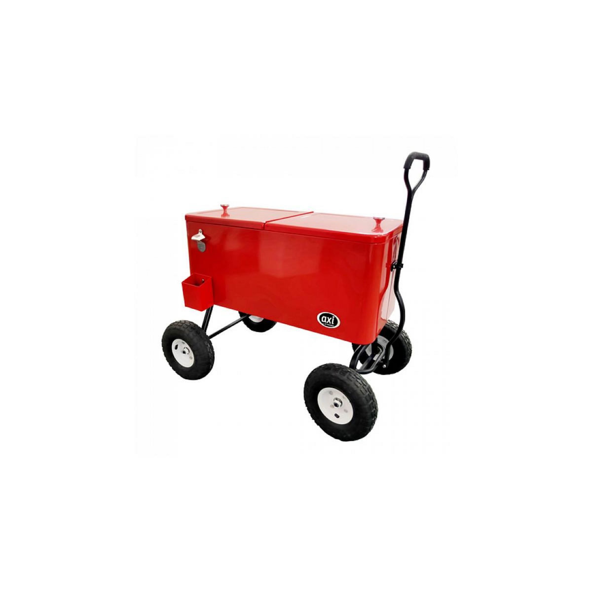 Axi House AXI Chariot de plage Beachwagon Cooler rouge