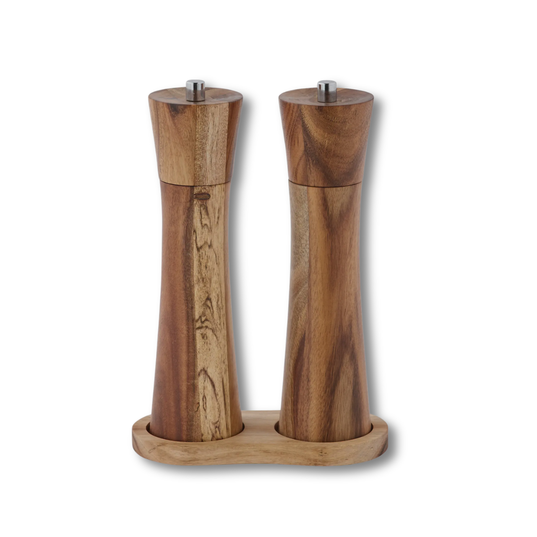 Fackelmann Set moulin à poivre et sel en bois fackelmann acacia