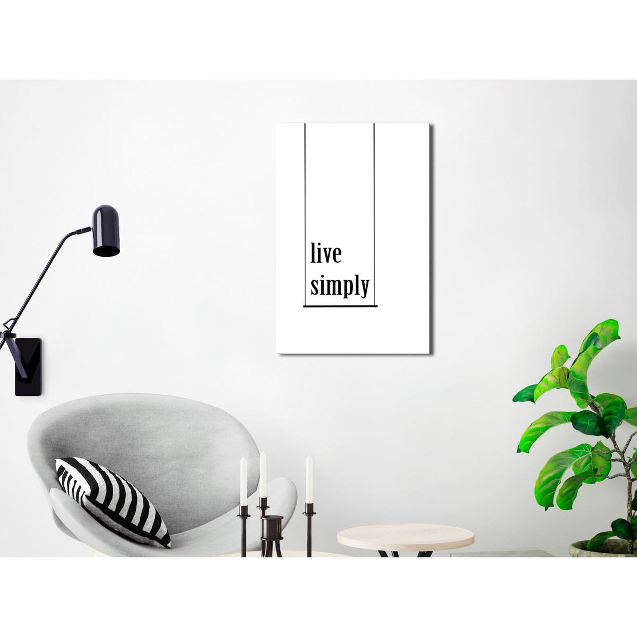 Voir la diapositive 2 : Paris Prix Tableau imprimé  minimalistic motto
