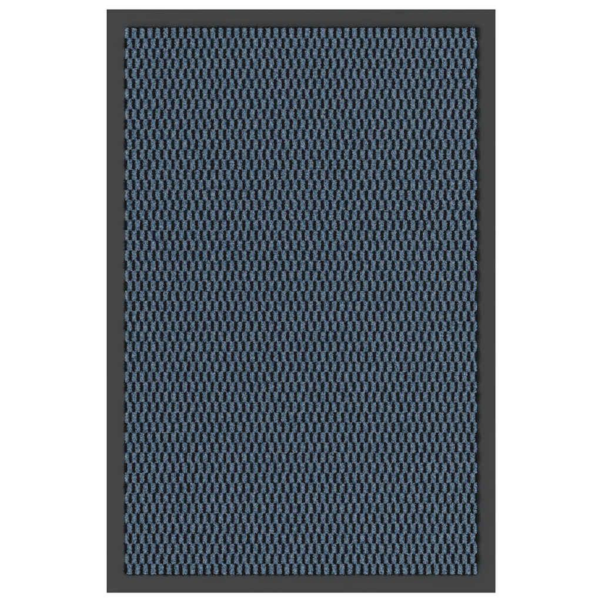 VIDAXL Paillasson bleu 40x60 cm
