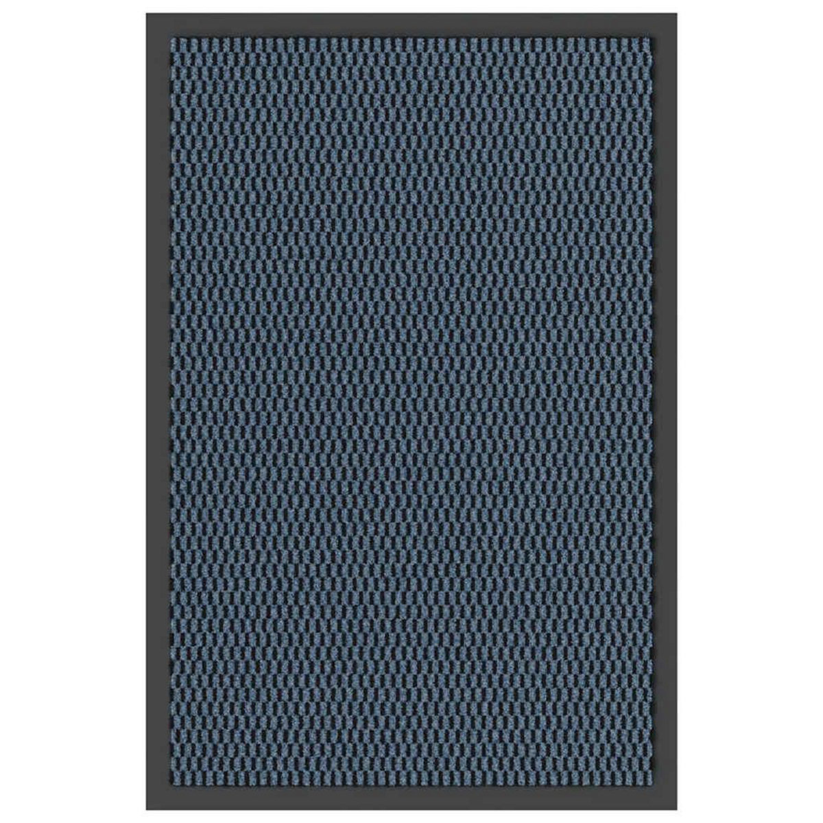 VIDAXL Paillasson bleu 40x60 cm