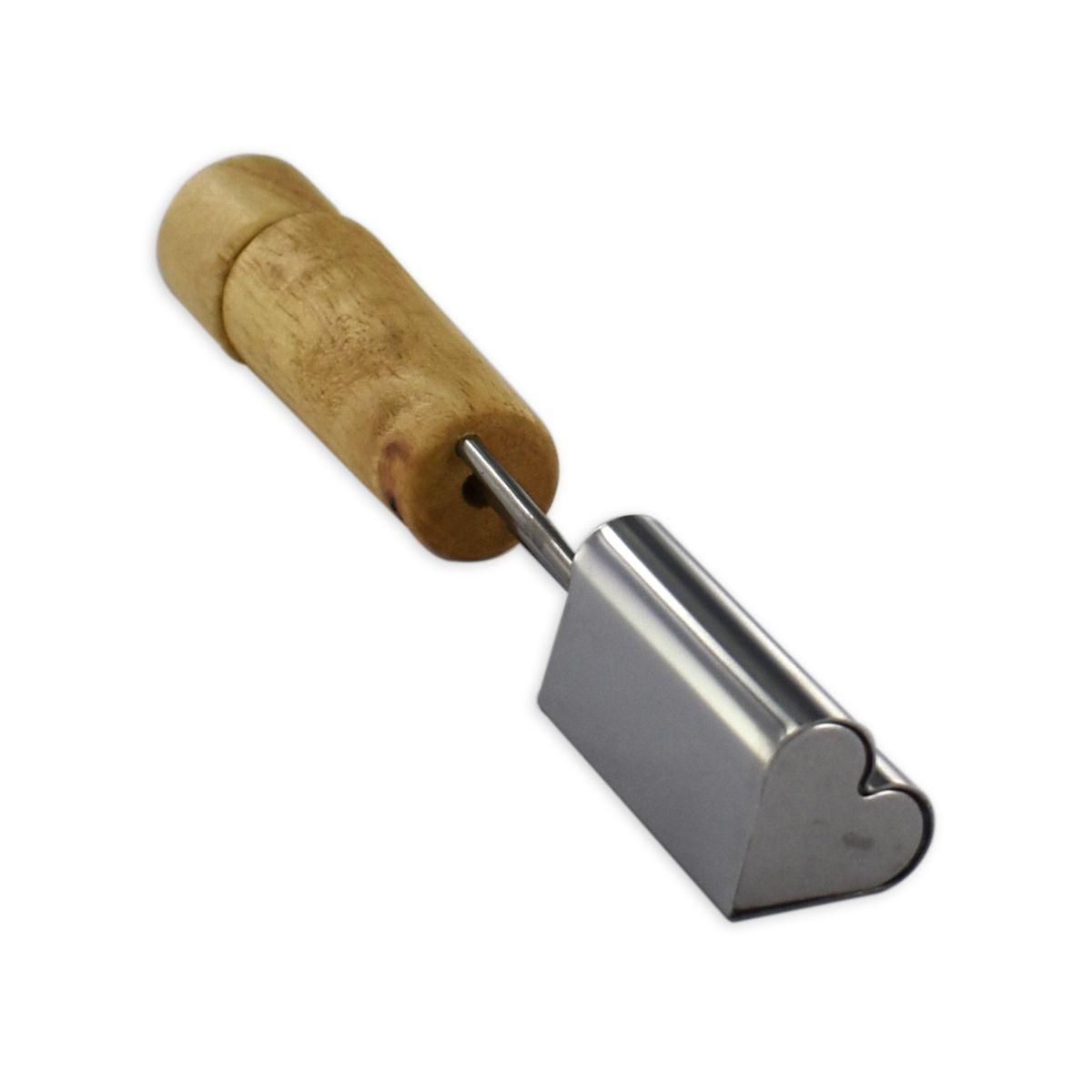 Fackelmann Coupe légumes coupe fromage petit cœur ou étoile 16 cm Fackelmann Nature