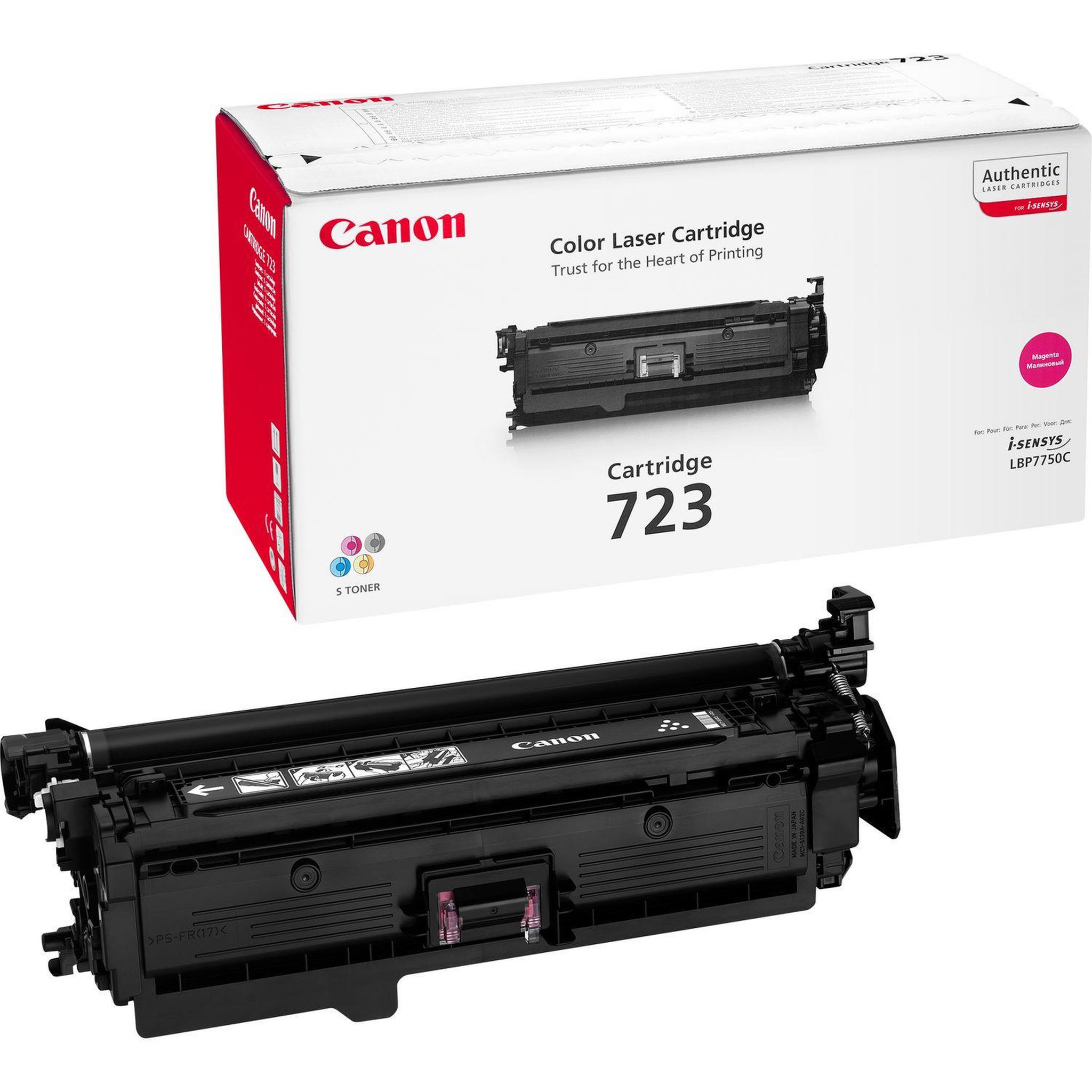 Canon Canon 723m cartouche de toner 1 pièce(s) original magenta