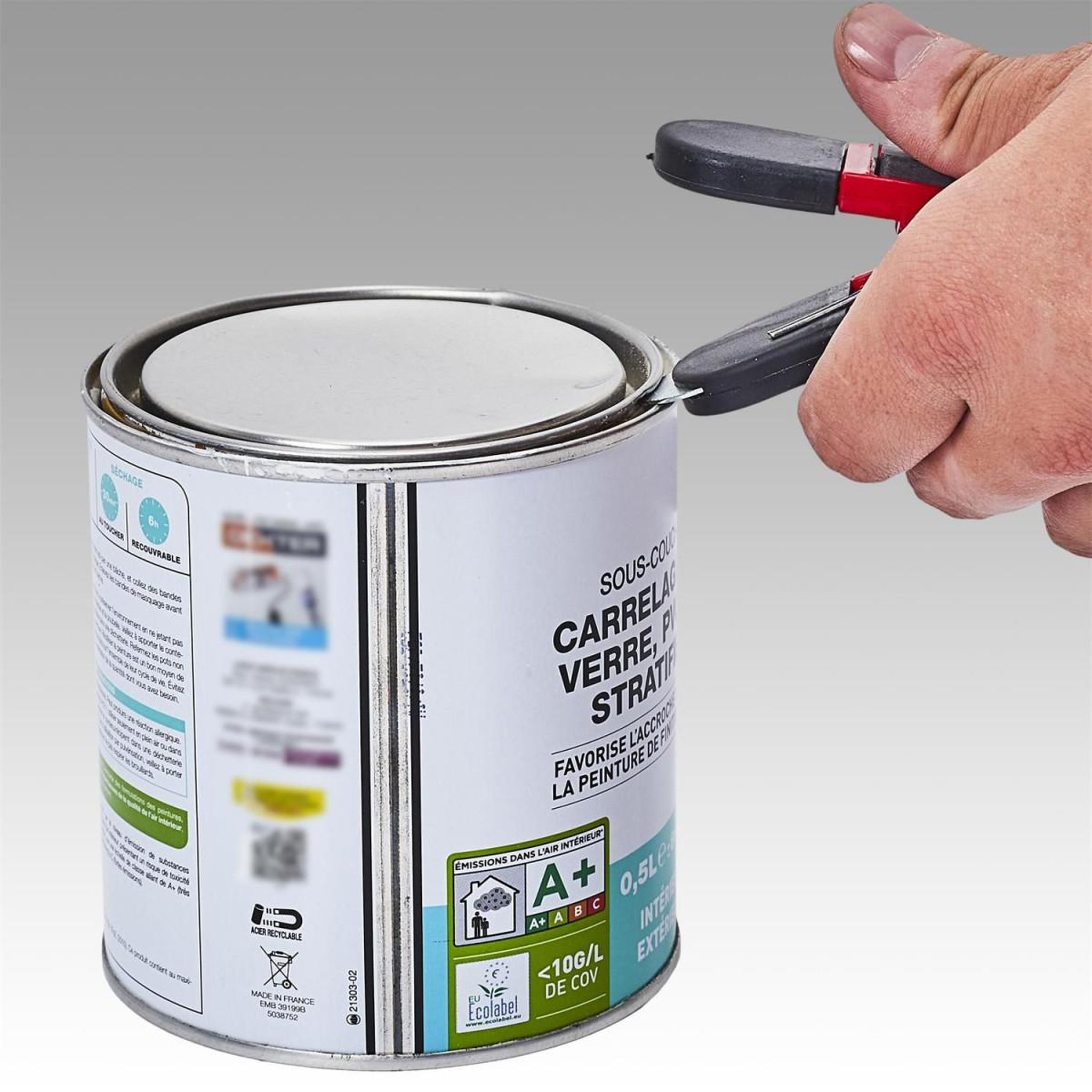 Voir la diapositive 5 : Je cherche une idee Porte Pinceau Magnétique  Peinture  7cm Noir