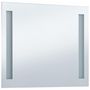 Voir la diapositive 3 : VIDAXL Miroir mural a LED pour salle de bains 60x50 cm