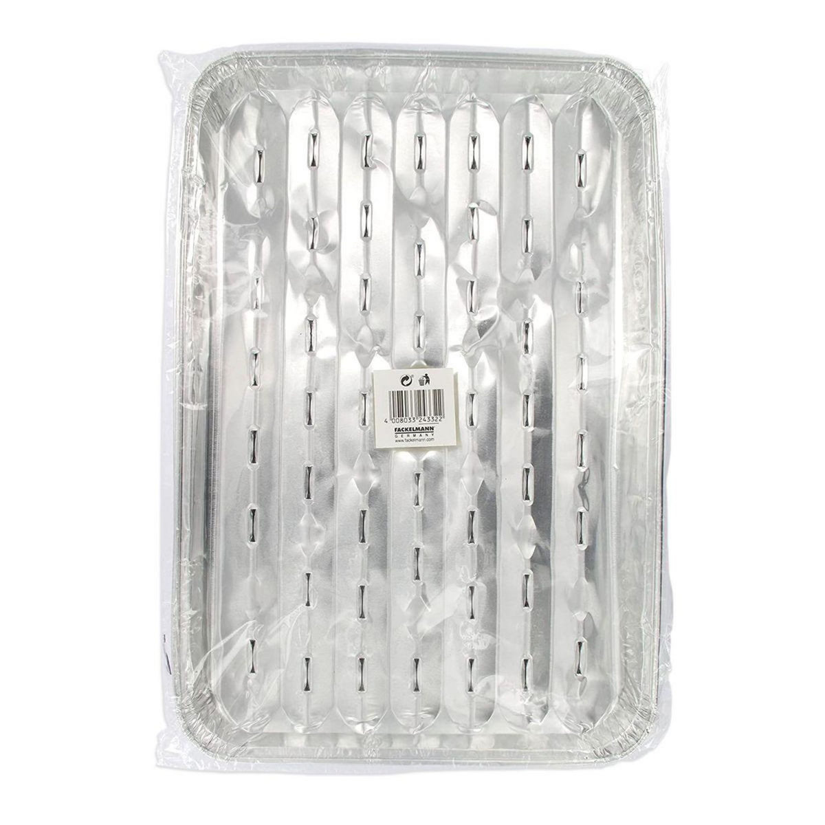 Fackelmann Lot de 5 barquettes en aluminium 34 x 23 cm Fackelmann