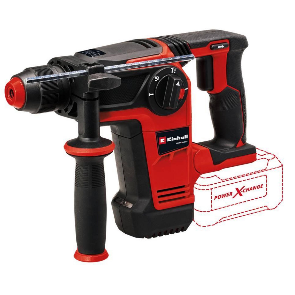 Einhell Marteau perforateur sans fil TP-HD 18/26 Li BL - Solo
