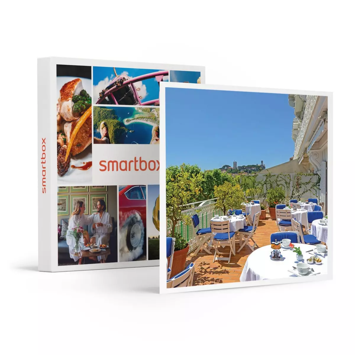 Smartbox 2 jours de rêve avec vue sur la mer à Cannes en hôtel 4* avec kir et champagne - Coffret Cadeau Séjour