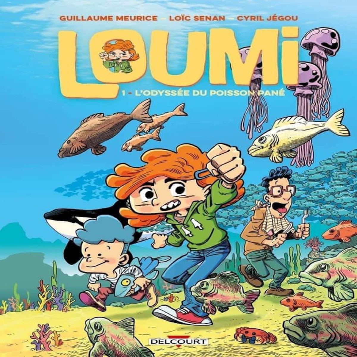 LOUMI TOME 1 : L'ODYSSEE DU POISSON PANE, Meurice Guillaume