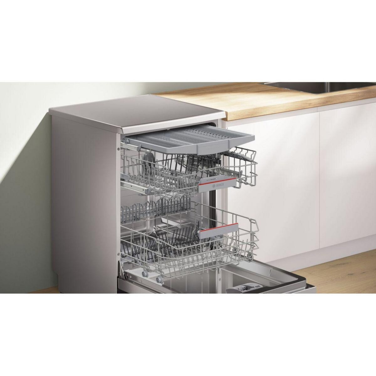 BOSCH Lave vaisselle 60 cm SMS4ECI28F Série 4 SERENITY Silence Plus