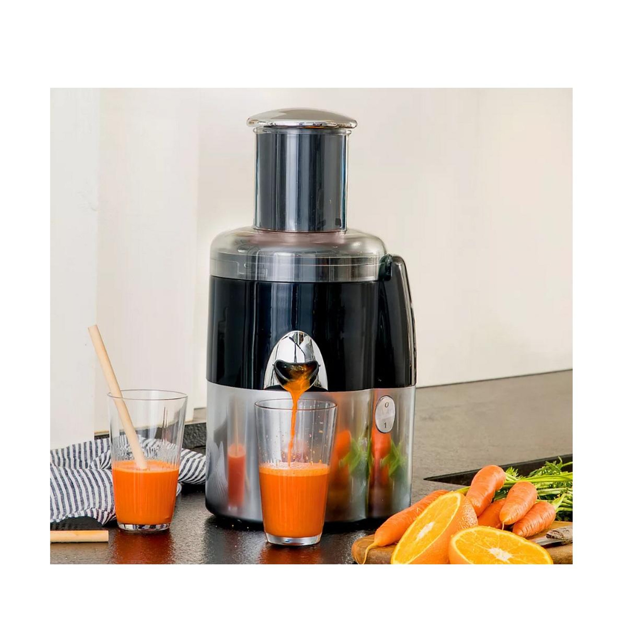 Voir la diapositive 3 : MAGIMIX Centrifugeuse 400w noir - 18081F