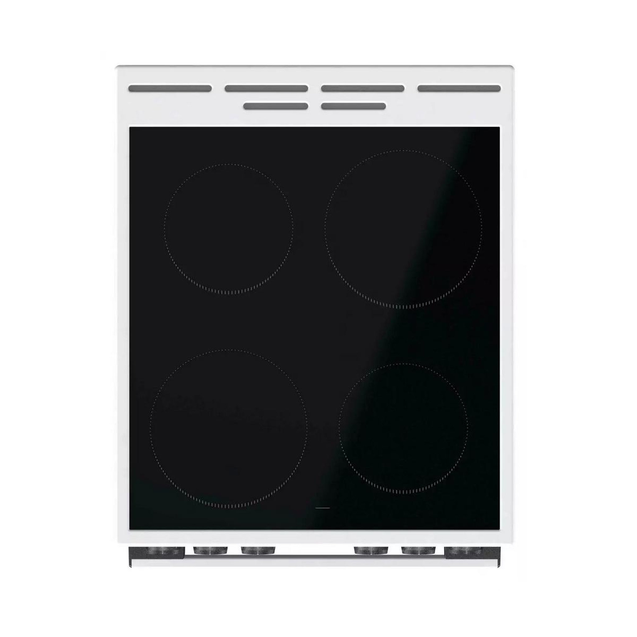 Voir la diapositive 4 : Hisense Cuisinière vitrocéramique 68l 4 feux - hec5a11wg