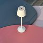 Voir la diapositive 6 : Lumisky Lampe de table sans fil EMILY Blanc Aluminium H20CM