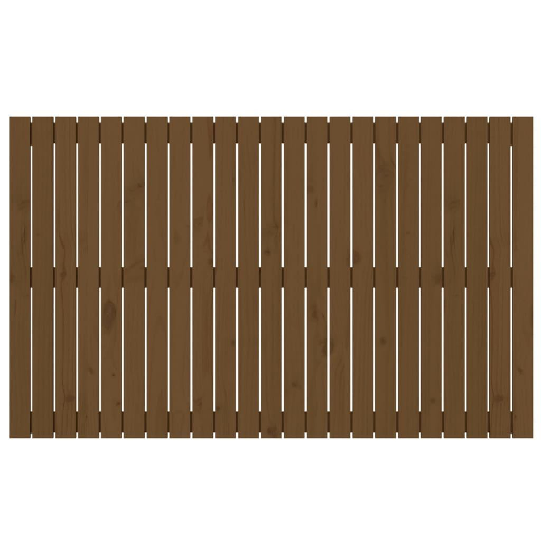 Voir la diapositive 4 : VIDAXL Tete de lit murale Marron miel 147x3x90 cm Bois massif de pin