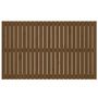 Voir la diapositive 4 : VIDAXL Tete de lit murale Marron miel 147x3x90 cm Bois massif de pin