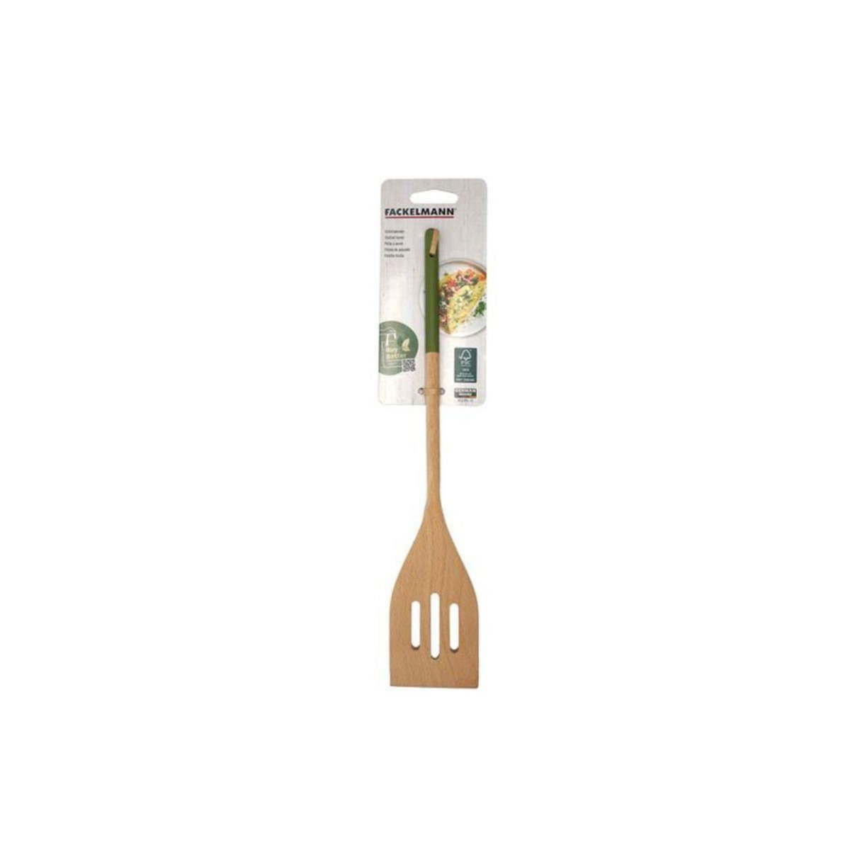Fackelmann Spatule de cuisine ajourée 33 cm Fackelmann Wood Edition