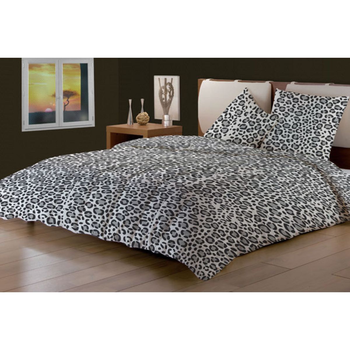 DODO Couette DODO imprimée réversible peaux de bêtes