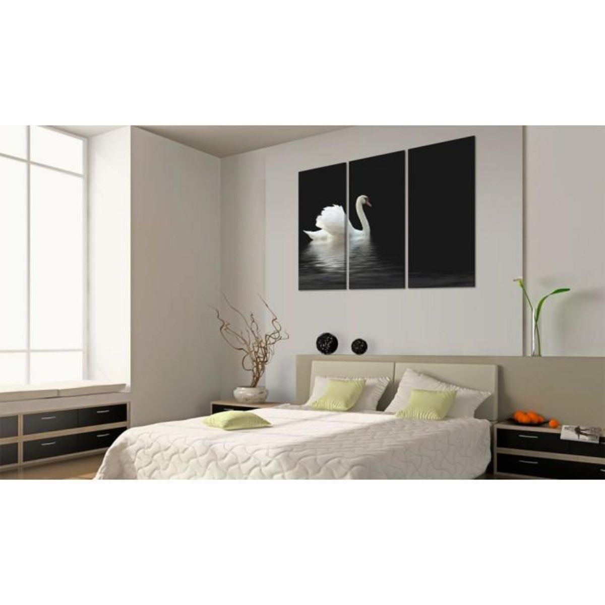 Paris Prix Tableau Imprimé  Cygne Seul