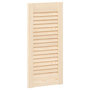 Voir la diapositive 2 : VIDAXL Porte d armoire à persiennes 61,5x29,5 cm bois de pin massif