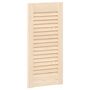 Voir la diapositive 2 : VIDAXL Porte d armoire à persiennes 61,5x29,5 cm bois de pin massif