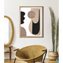 Voir la diapositive 5 : Paris Prix Décoration Murale Encadrée  Astrys  80cm Naturel & Noir